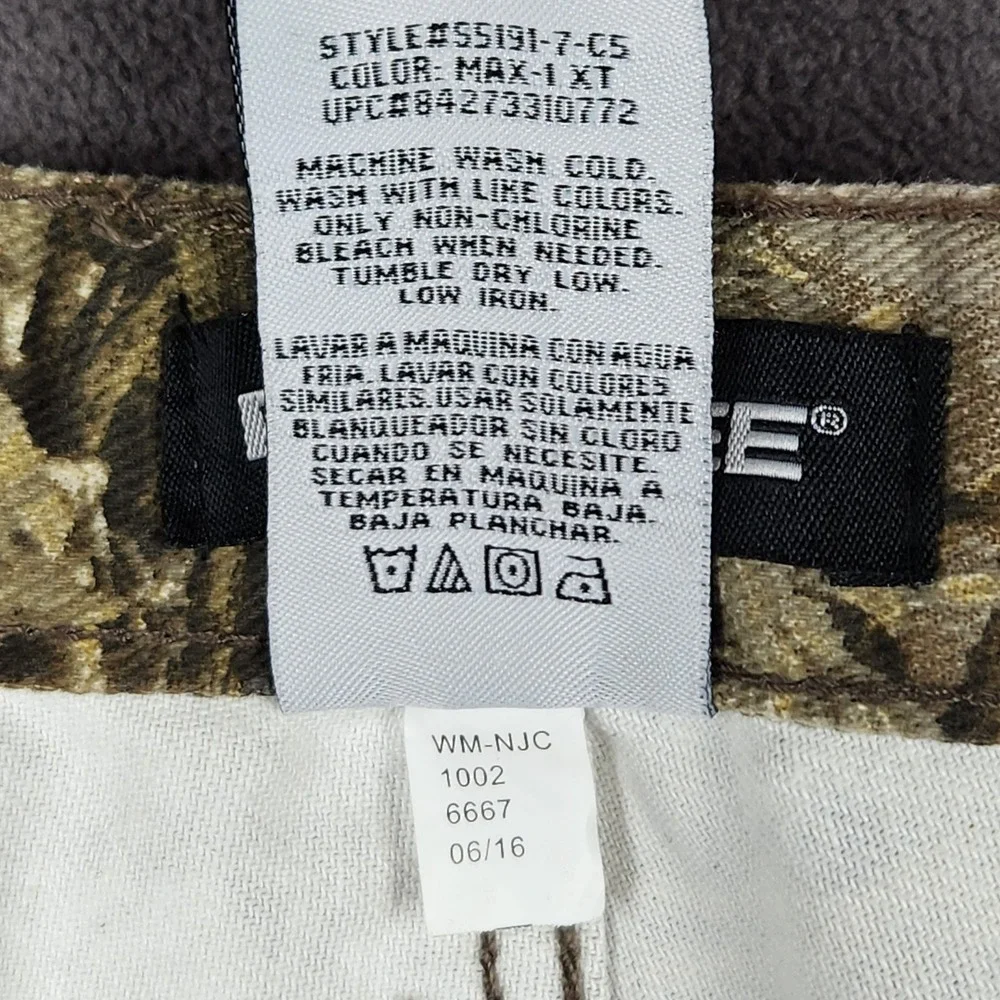 Realtree Max-1 XT Pants Mens 38x32 Camo 5 Pocket Denim Hunting NEW